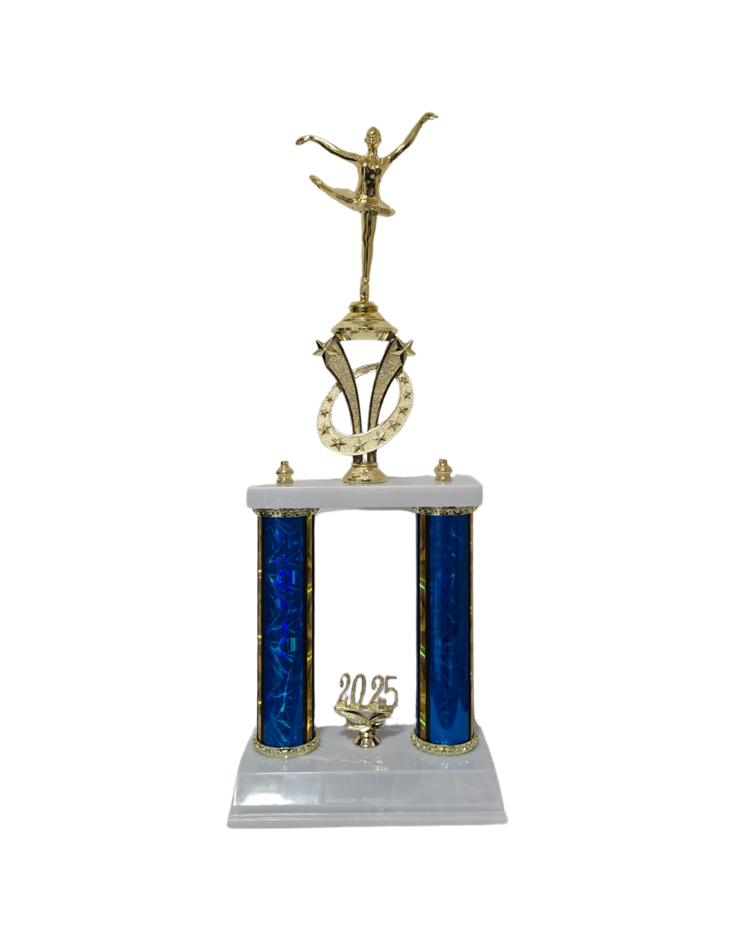 Large individual trophy for dance