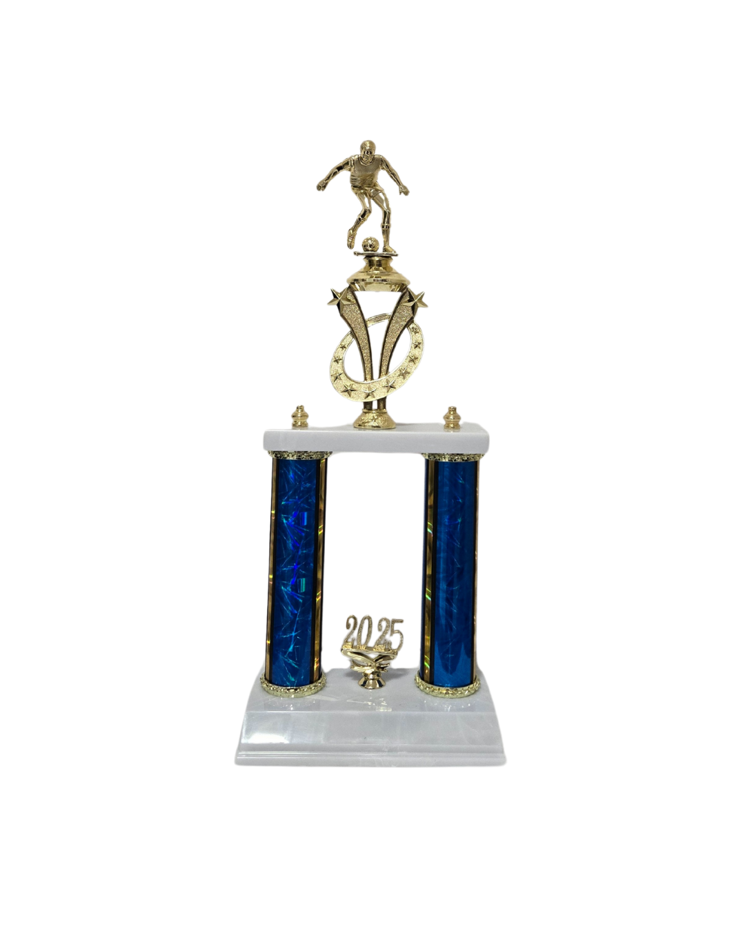 19" Base, Year Trim, 2 Columns, Platform, Riser and Topper (Engraving Included) - Image 3