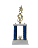 19" Base, Year Trim, 2 Columns, Platform, Riser and Topper (Engraving Included)