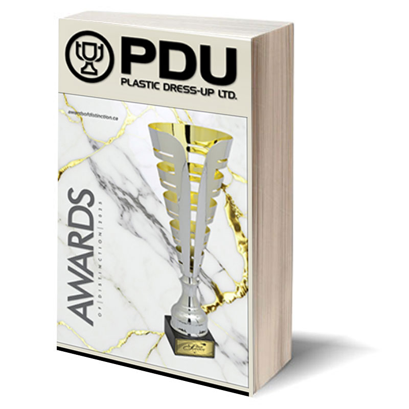 Basic Trophies offers custom trophies and awards from PDU